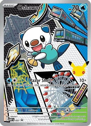 Oshawott - 051 (51) [ME Mega Evolution Promo] Holofoil