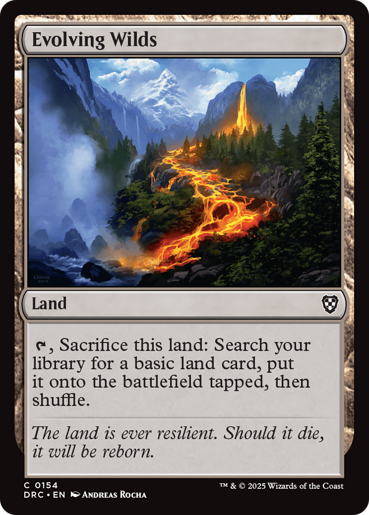 Evolving Wilds (DRC-154) - [Commander: Aetherdrift]