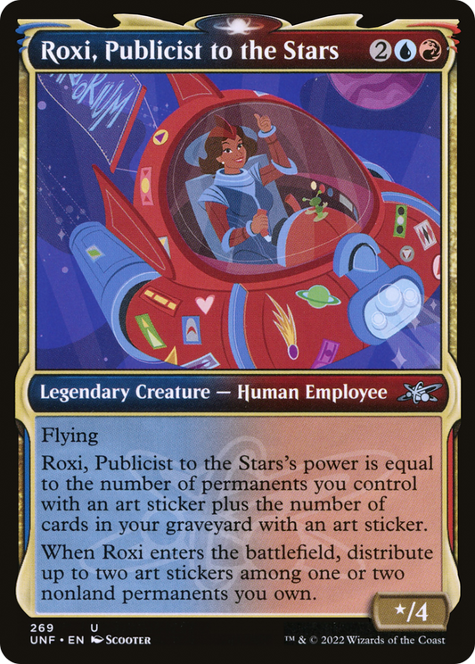 Roxi, Publicist to the Stars (UNF-269) - [Unfinity]: (Showcase) Foil