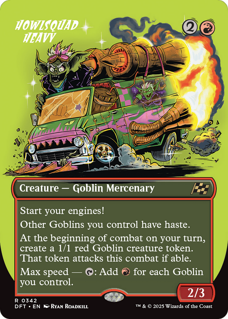 Howlsquad Heavy (DFT-342) - [Aetherdrift] (Borderless) Foil