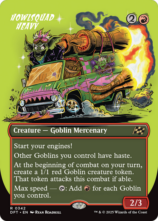 Howlsquad Heavy (DFT-342) - [Aetherdrift] (Borderless) Foil