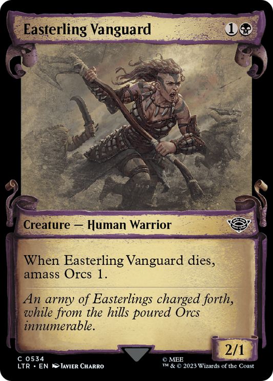 Easterling Vanguard [Le Seigneur des Anneaux : Parchemins de présentation des Contes de la Terre du Milieu] 