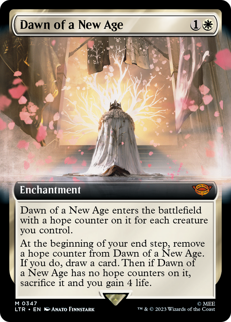Dawn of a New Age (LTR-347) - [The Lord of the Rings: Tales of Middle-earth]: (Extended Art)