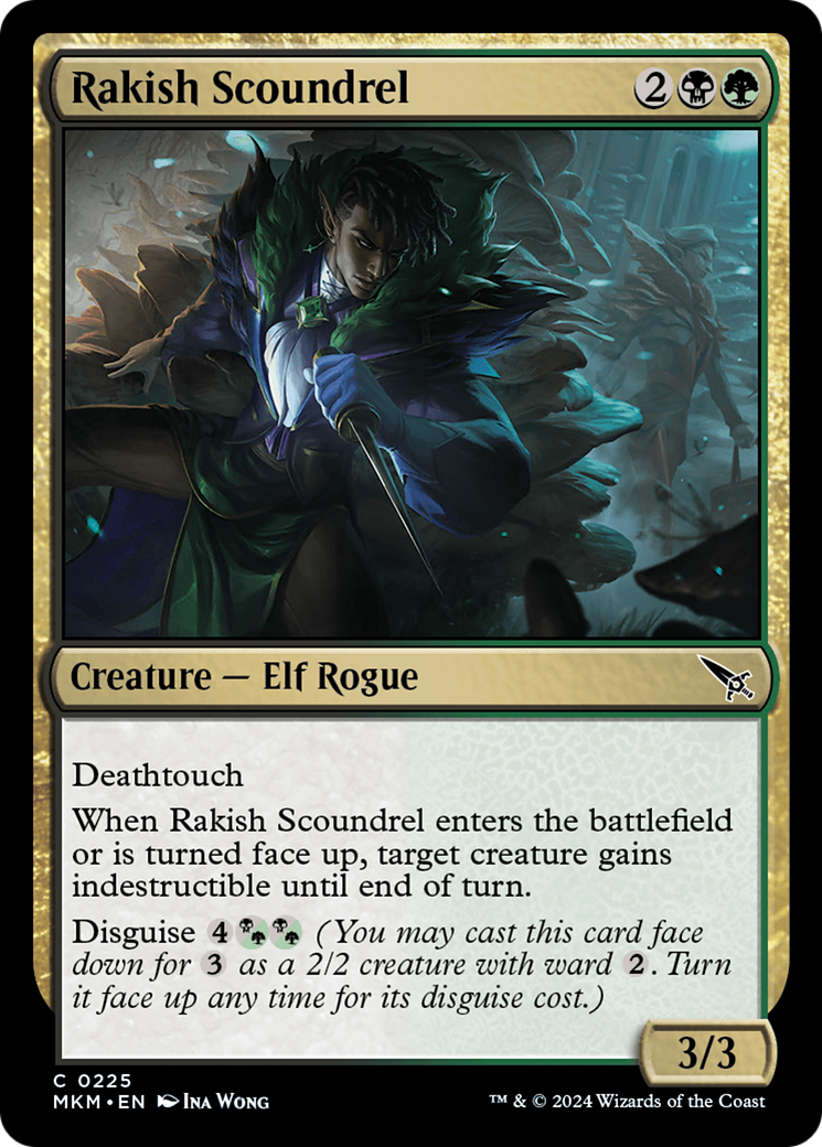 Rakish Scoundrel (MKM-225) - [Murders at Karlov Manor] Foil