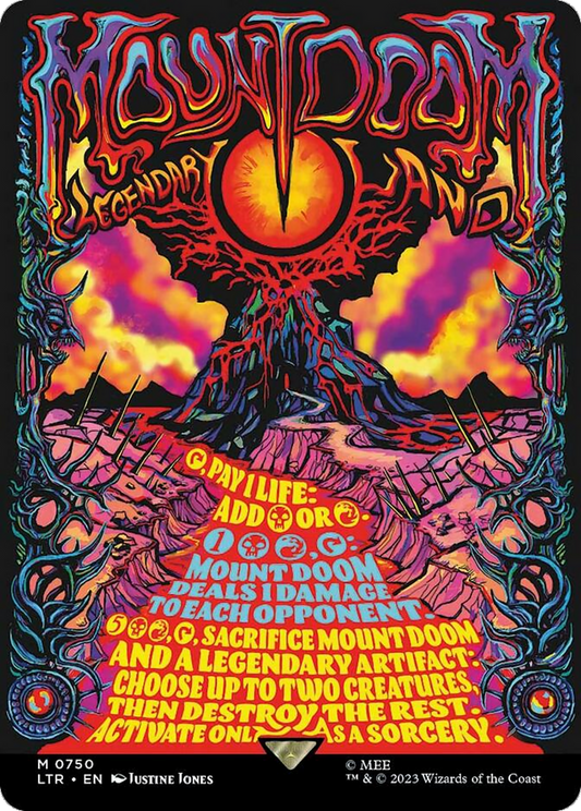 Mount Doom (LTR-750) - [The Lord of the Rings: Tales of Middle-earth] (Borderless)