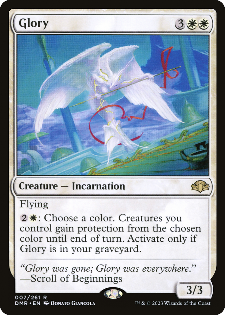 Glory (DMR-007) - [Dominaria Remastered] Foil