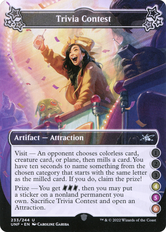 Trivia Contest (UNF-233F) - [Unfinity] Foil