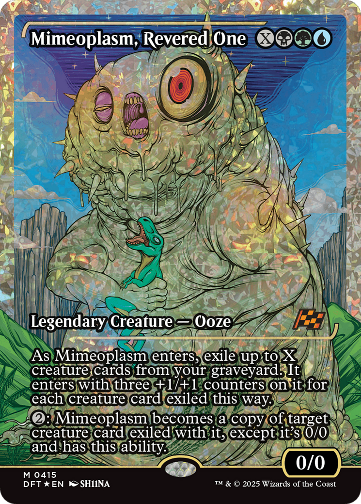 Mimeoplasm, Revered One (DFT-415) - [Aetherdrift]: (Showcase) Foil