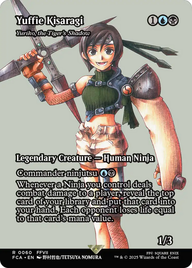 Yuriko, the Tiger's Shadow (FCA-060) - [FINAL FANTASY: Through the Ages] / Yuffie Kisaragi (Borderless)