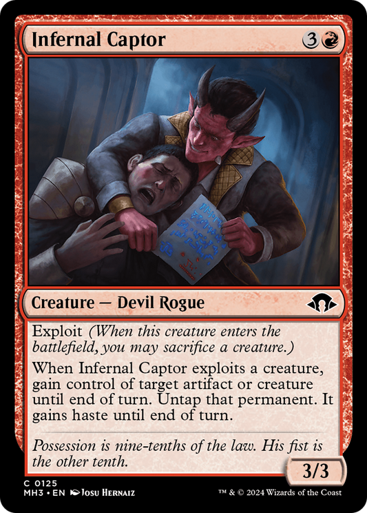 Capteur infernal (MH3-125) - [Modern Horizons 3] Foil 
