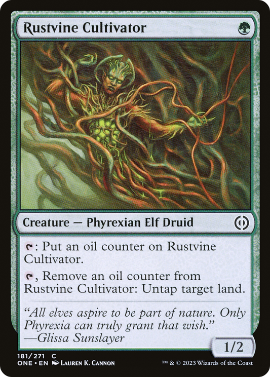 Rustvine Cultivator (ONE-181) - [Phyrexia: All Will Be One]