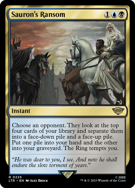 Sauron's Ransom (LTR-225) - [The Lord of the Rings: Tales of Middle-earth]