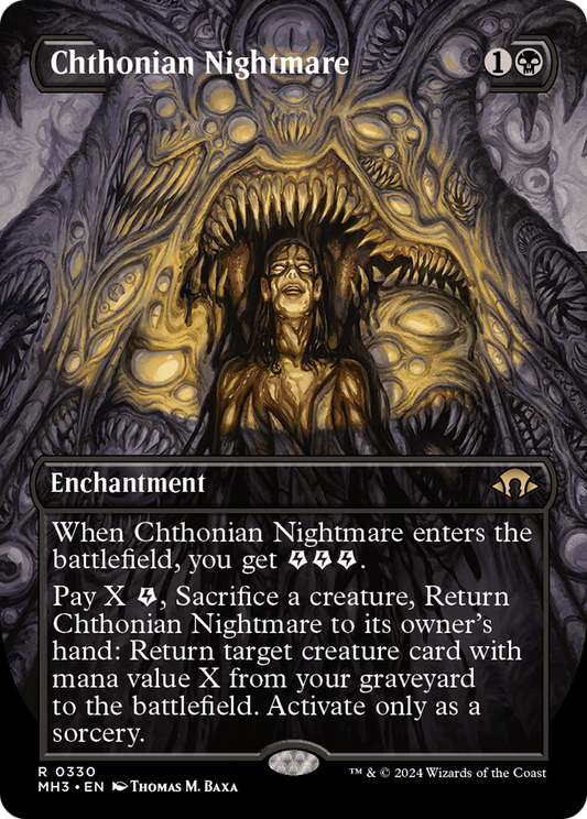 Cauchemar chthonien (MH3-330) - [Modern Horizons 3] (Sans frontières) 