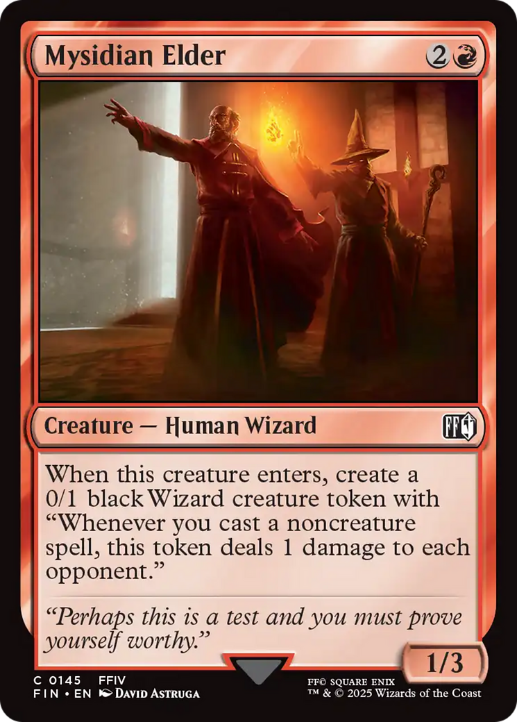 Mysidian Elder (FIN-145) - [FINAL FANTASY] Foil