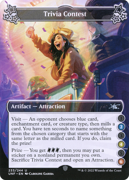 Trivia Contest (UNF-233B) - [Unfinity]