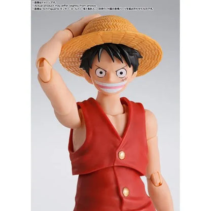 Figurine articulée SHFiguarts Monkey D. Luffy Romance Dawn One Piece