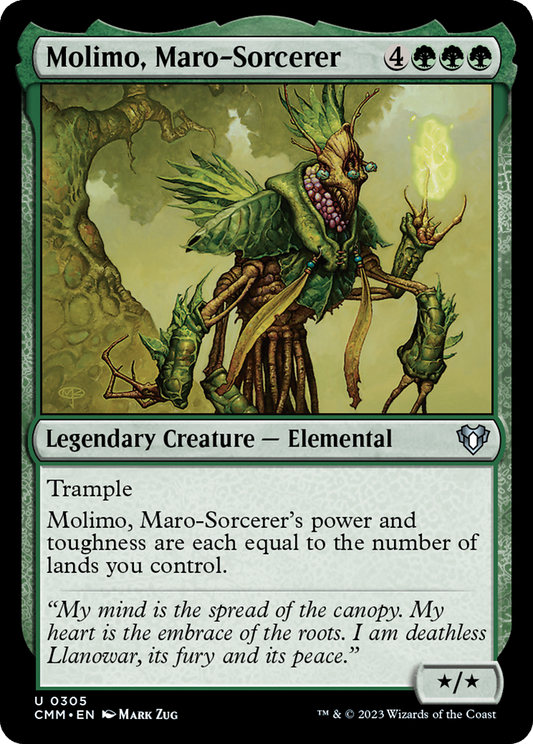 Molimo, Maro-Sorcerer (CMM-305) - [Commander Masters]