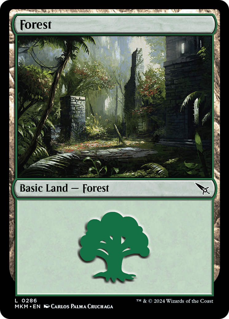 Forest (MKM-286) - [Murders at Karlov Manor] Foil