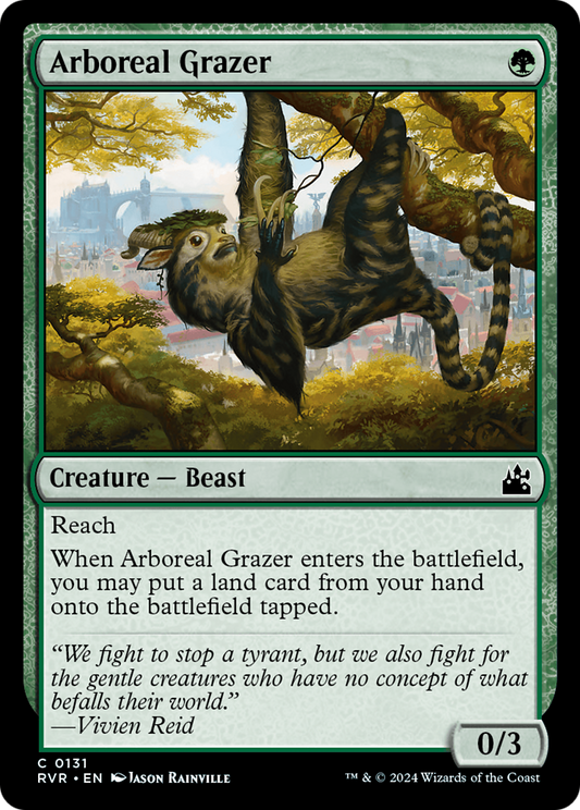 Arboreal Grazer (RVR-131) - [Ravnica Remastered] Foil