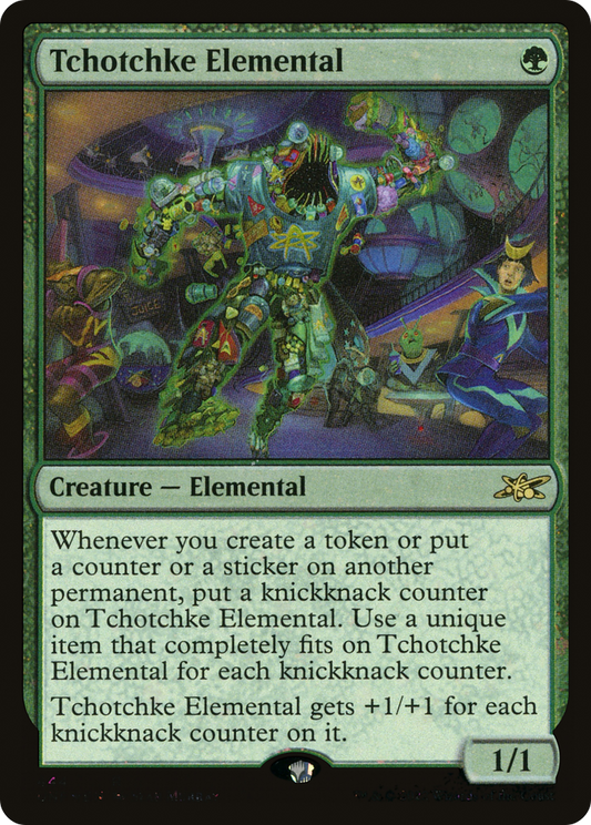 Tchotchke Elemental (UNF-444) - [Unfinity] Foil