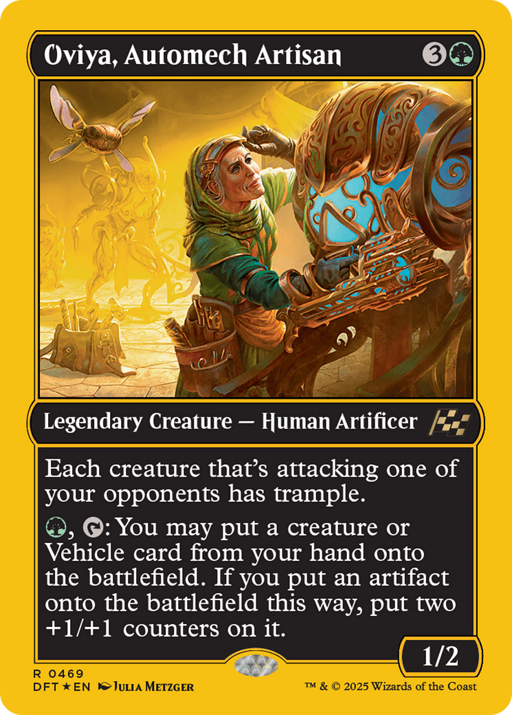 Oviya, Automech Artisan (DFT-469) - [Aetherdrift] Foil