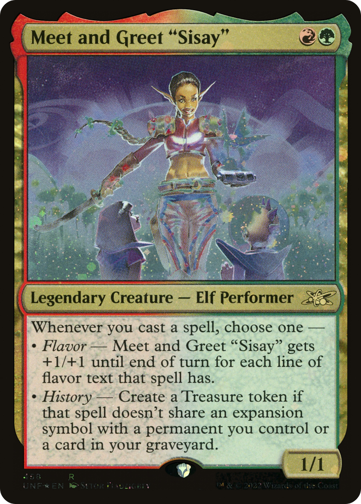 Meet and Greet "Sisay" (UNF-458) - [Unfinity] Foil