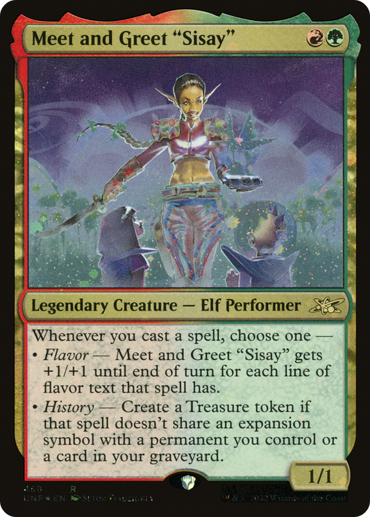 Meet and Greet "Sisay" (UNF-458) - [Unfinity] Foil