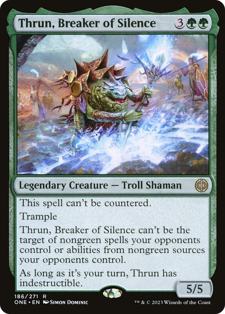 Thrun, Breaker of Silence (ONE-186) - [Phyrexia: All Will Be One]