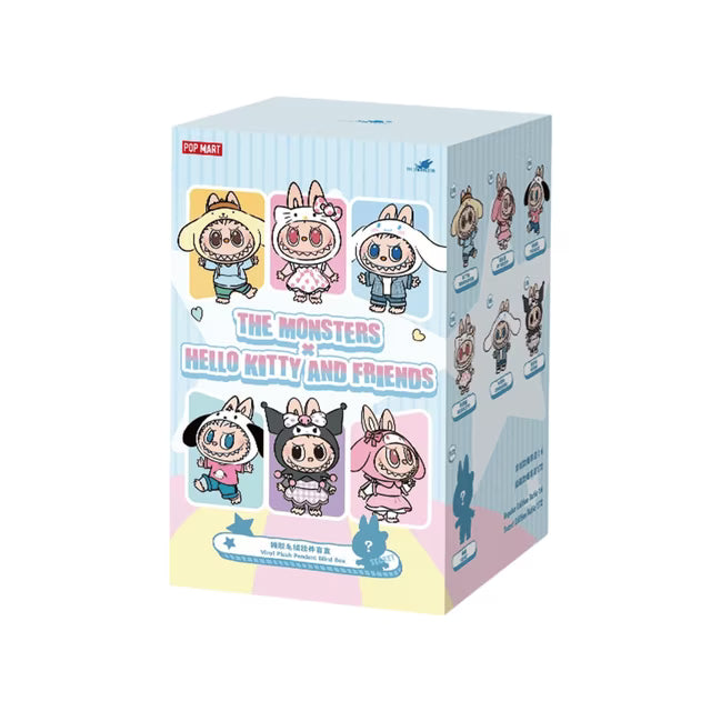 THE MONSTERS × SANRIO Characters Series Vinyl Plush Pendant Blind Box