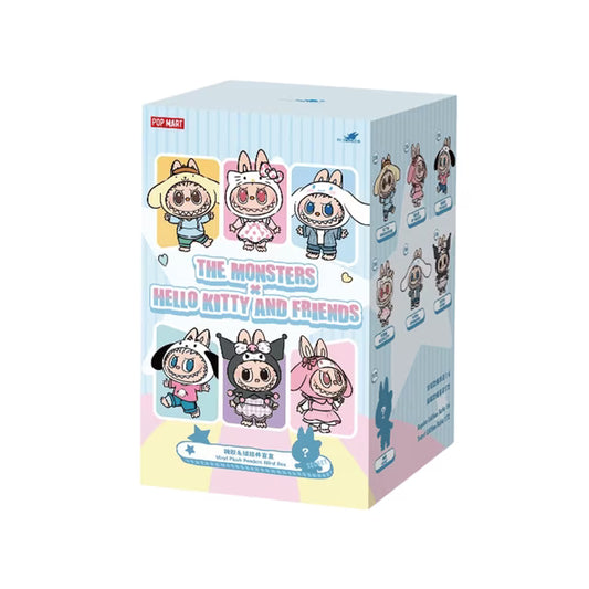 THE MONSTERS × SANRIO Characters Series Vinyl Plush Pendant Blind Box