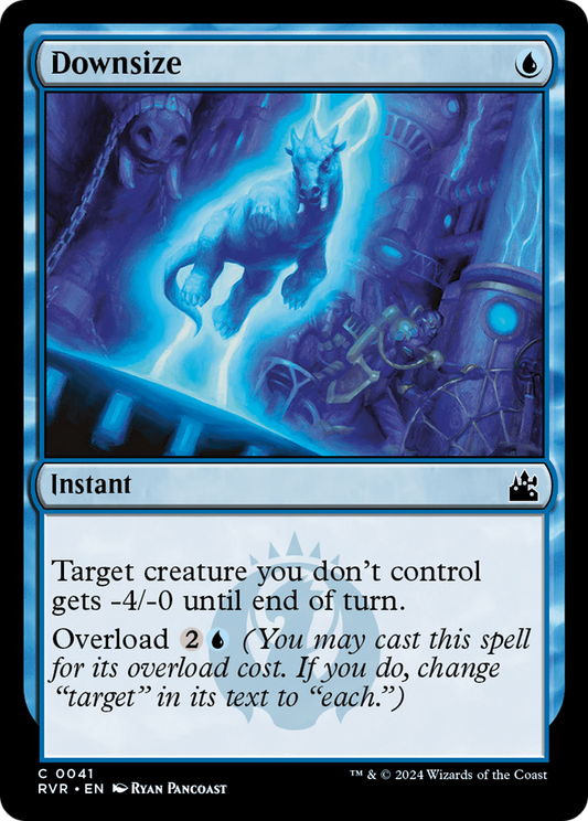 Downsize (RVR-041) - [Ravnica Remastered] Foil