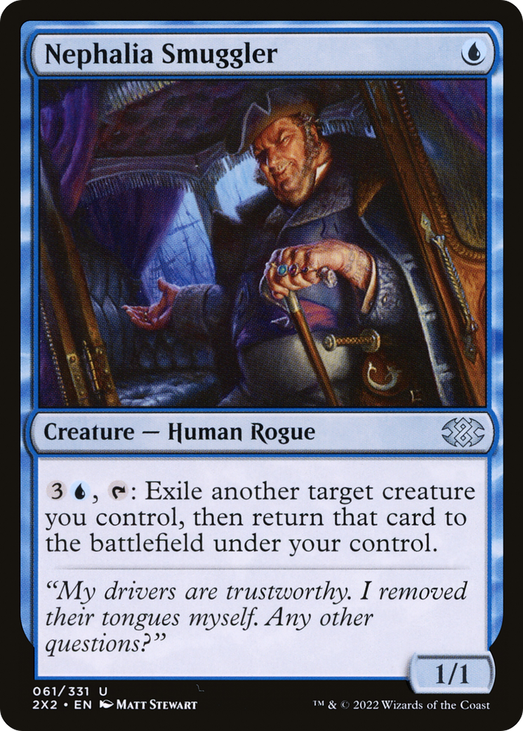 Nephalia Smuggler (2X2-061) - [Double Masters 2022] Foil