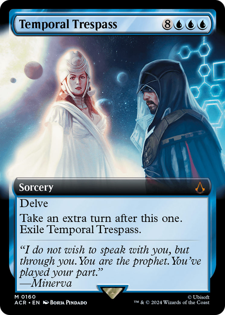 Temporal Trespass (ACR-160) - [Assassin's Creed]: (Extended Art) Foil
