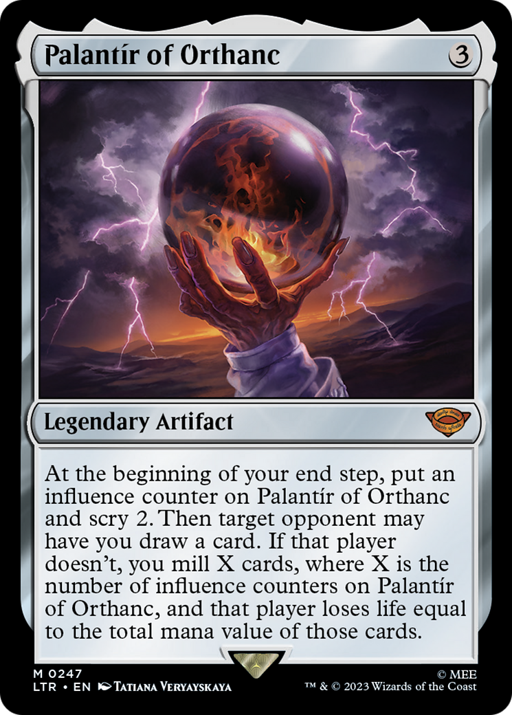 Palantír of Orthanc (LTR-247) - [The Lord of the Rings: Tales of Middle-earth] Foil