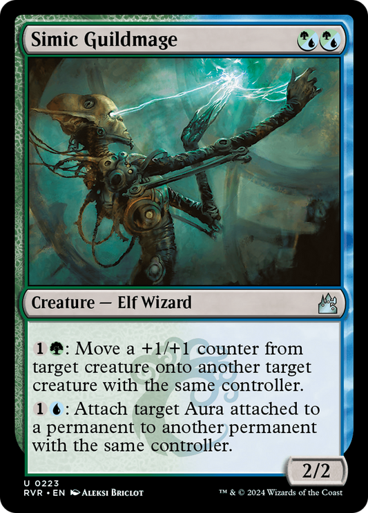 Simic Guildmage (RVR-223) - [Ravnica Remastered] Foil