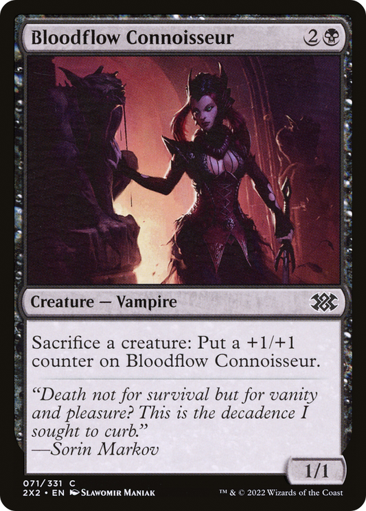Bloodflow Connoisseur (2X2-071) - [Double Masters 2022]