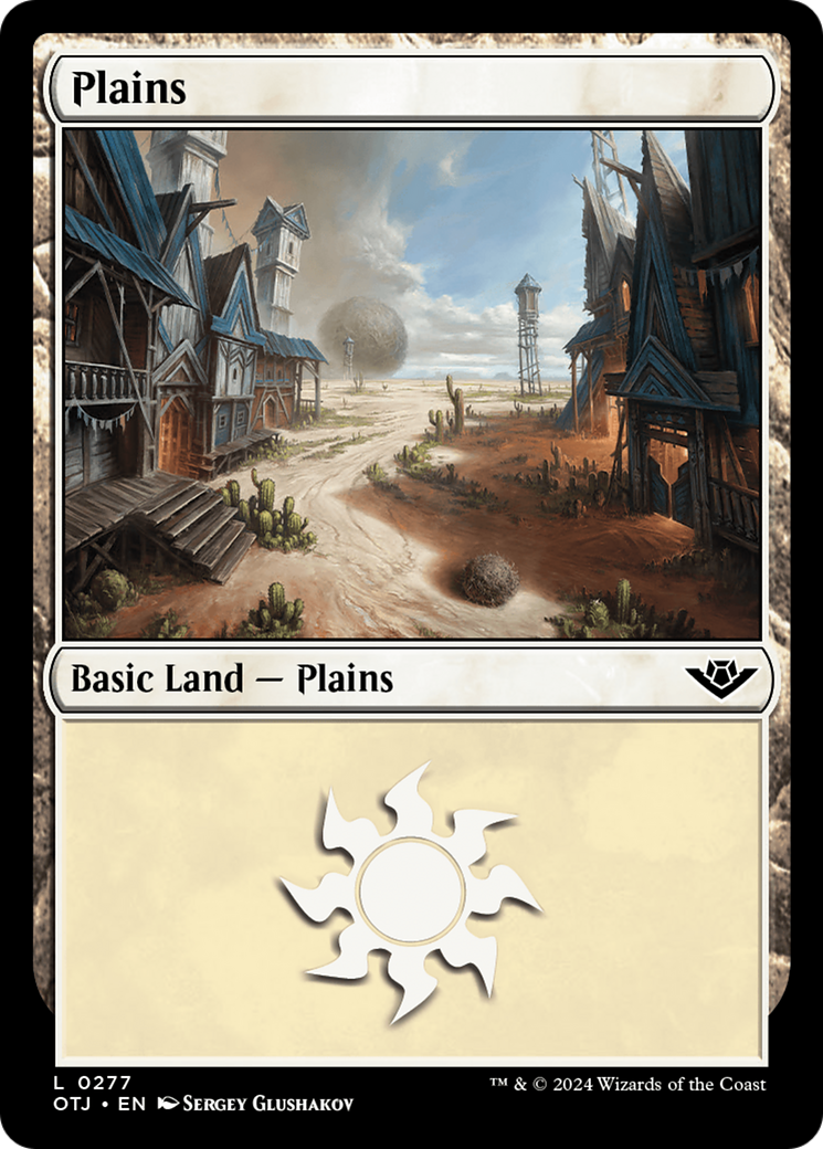 Plains (OTJ-277) - [Outlaws of Thunder Junction] Foil
