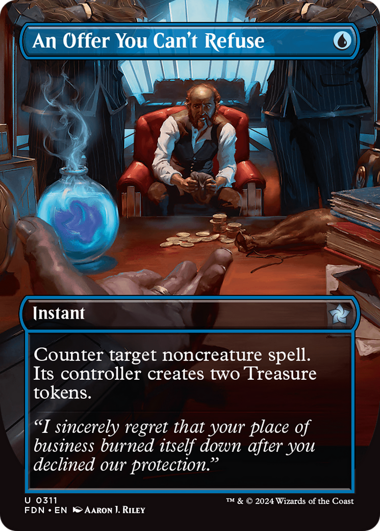 An Offer You Can't Refuse (FDN-311) - [Foundations] (Borderless) Foil