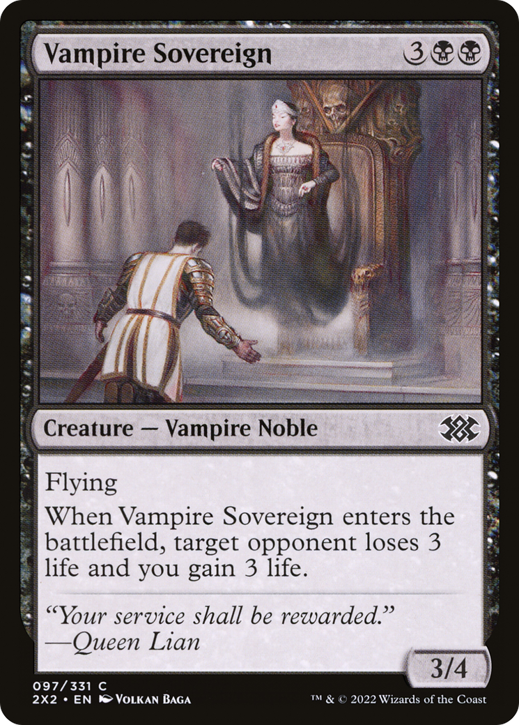 Vampire Sovereign (2X2-097) - [Double Masters 2022]