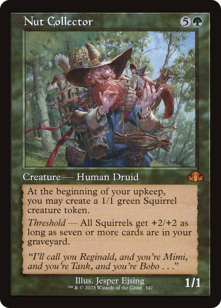 Nut Collector (DMR-347) - [Dominaria Remastered] Foil