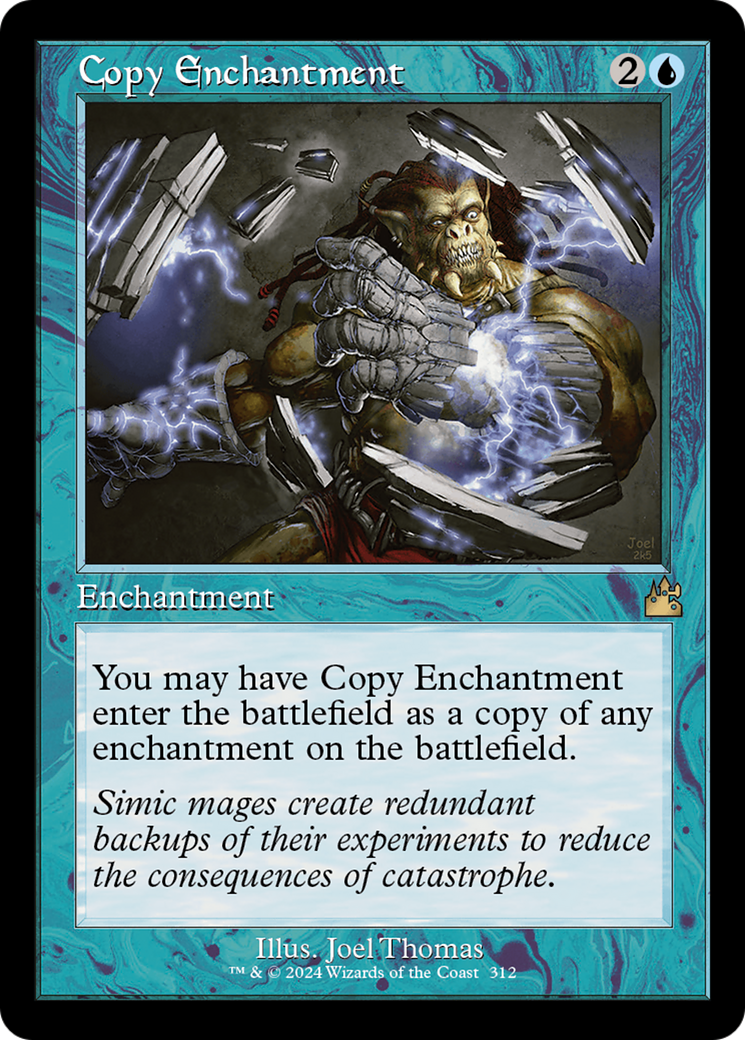 Copy Enchantment (RVR-312) - [Ravnica Remastered] Foil