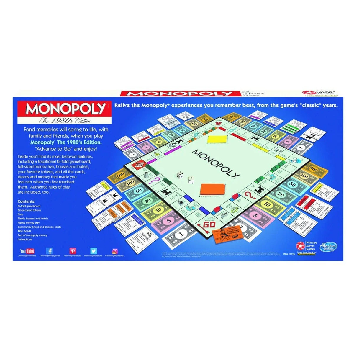 Monopoly The 1980's Edition Game