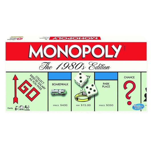 Monopoly The 1980's Edition Game