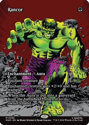 Rancor (Borderless) (MAR-082) - [Marvel Universe Eternal-Legal] Foil