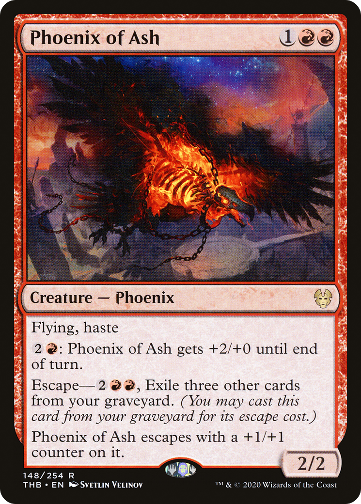Phoenix of Ash (THB-148) - [Theros Beyond Death]