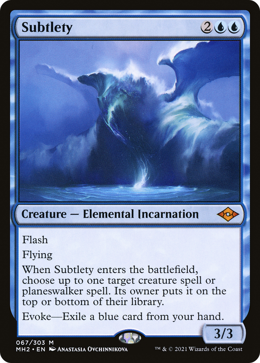 Subtlety (MH2-067) - [Modern Horizons 2] Foil