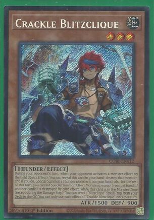 Crackle Blitzclique (CORI-EN012) - Chaos Origins 1st Edition