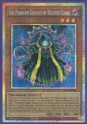 The Phantom Knights of Decayed Cloak (Starlight Rare) (CORI-EN018) - Chaos Origins 1st Edition
