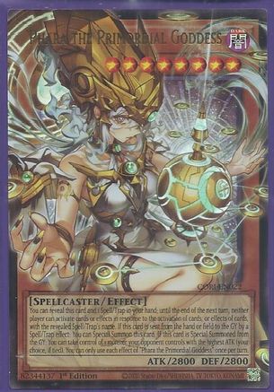Phara the Primordial Goddess (Extended Art) (CORI-EN022) - Chaos Origins 1st Edition