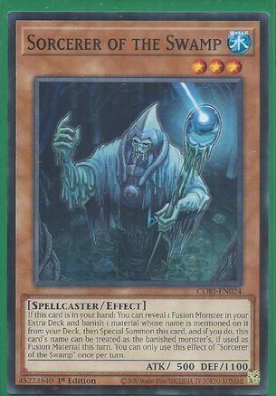 Sorcerer of the Swamp (CORI-EN024) - Chaos Origins 1st Edition